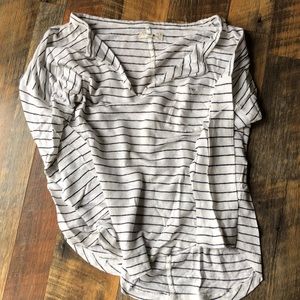 Madewell quarter sleeve shirt.